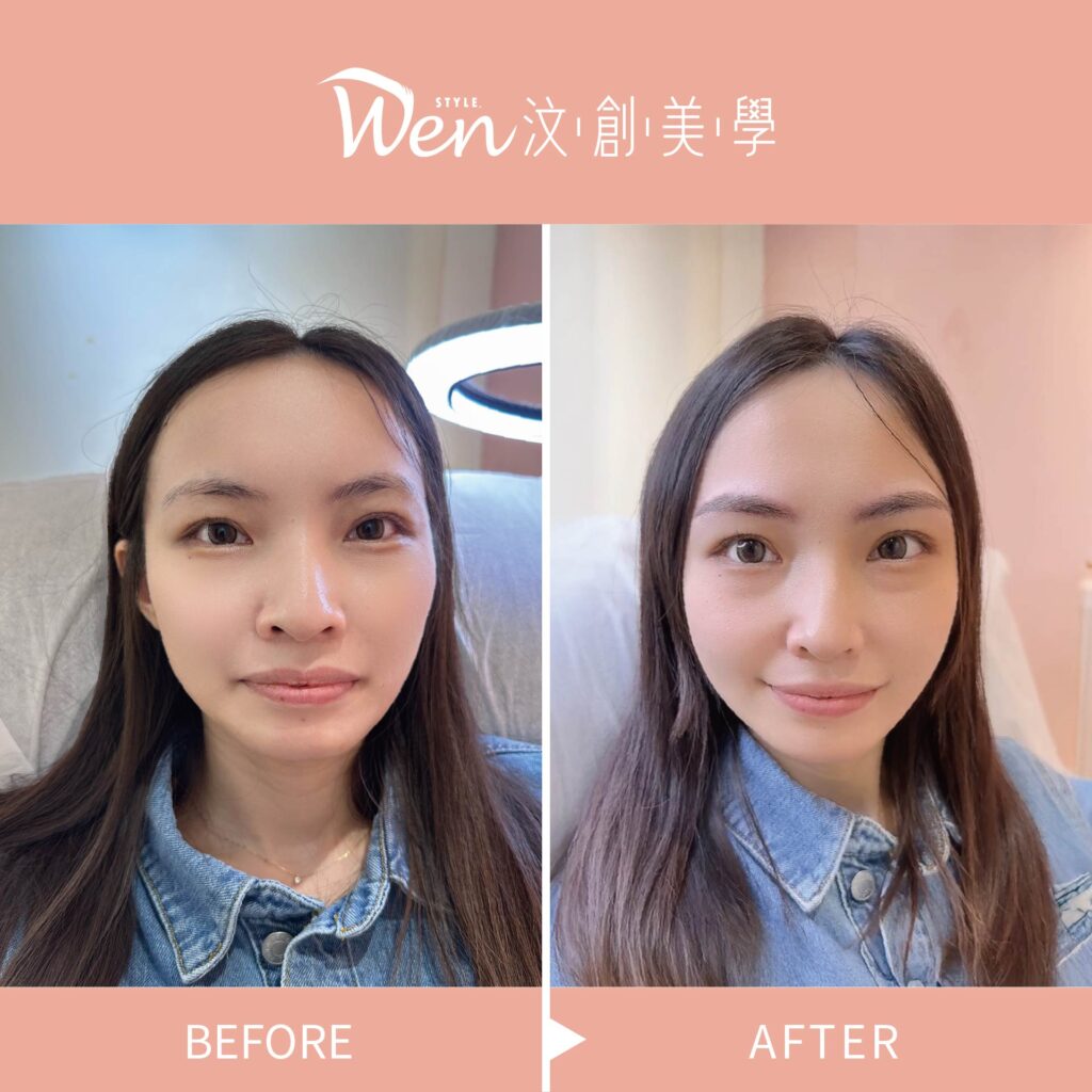 高雄霧眉南科內勤女孩霧眉案例